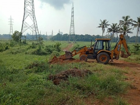 Earth Work started at Project site